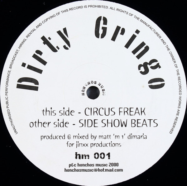 M1 - Dirty Gringo | Honchos Music (hm 001)
