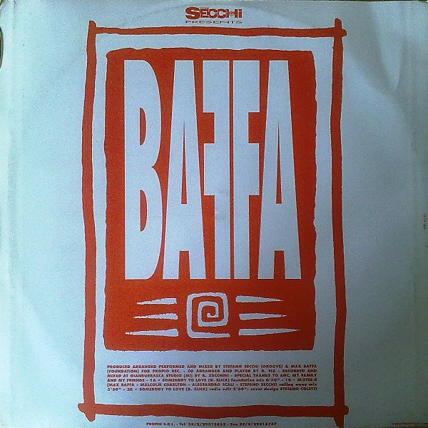 Secchi & Baffa - Somebody To Love | Propio Records (PR 1011) - 2 Secchi & Baffa - Somebody To Love | Propio Records (PR 1011) - 2