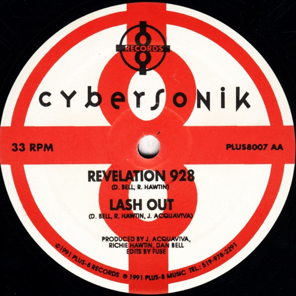 Cybersonik - Backlash | Plus 8 Records (PLUS8007) - 3 Cybersonik - Backlash | Plus 8 Records (PLUS8007) - 3