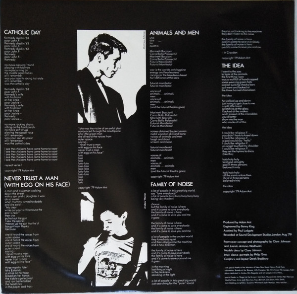 Adam And The Ants - Dirk Wears White Sox | Do It Records (RIDE 3) - 4 Adam And The Ants - Dirk Wears White Sox | Do It Records (RIDE 3) - 4