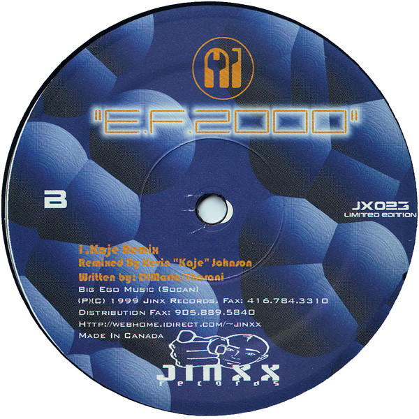 M1 - E.F.2000 | Jinxx Records (JX 023) - 2 M1 - E.F.2000 | Jinxx Records (JX 023) - 2