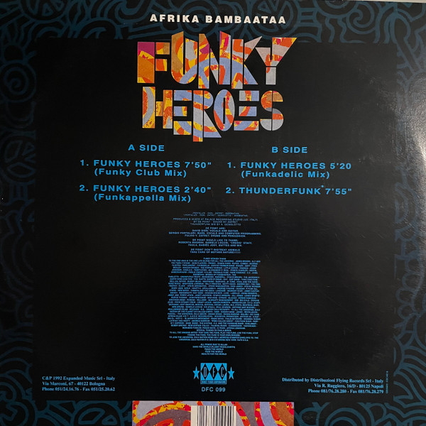 Afrika Bambaataa - Funky Heroes | DFC (DFC 099) - 2 Afrika Bambaataa - Funky Heroes | DFC (DFC 099) - 2