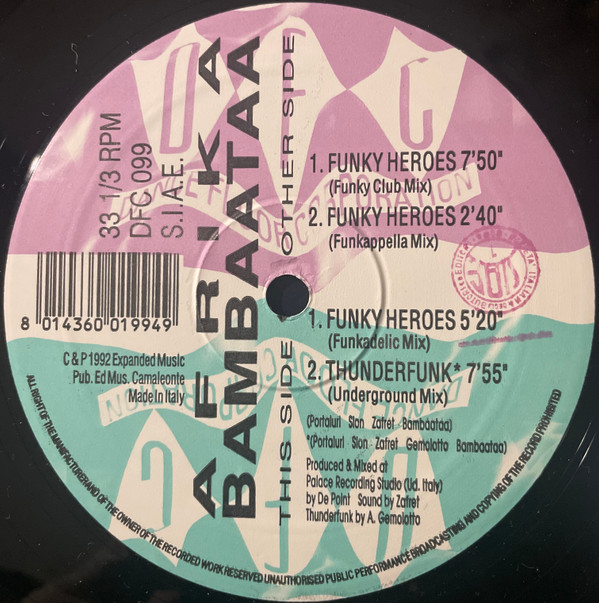 Afrika Bambaataa - Funky Heroes | DFC (DFC 099) - 3 Afrika Bambaataa - Funky Heroes | DFC (DFC 099) - 3