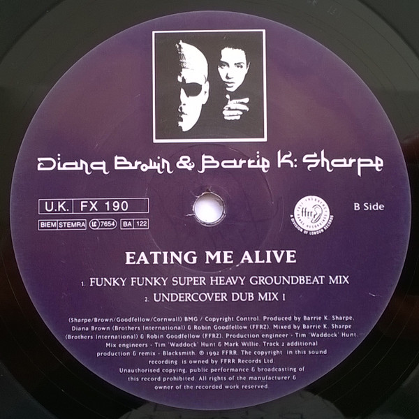 Diana Brown & Barrie K. Sharpe - Eating Me Alive | FFRR (FX 190) - 3 Diana Brown & Barrie K. Sharpe - Eating Me Alive | FFRR (FX 190) - 3