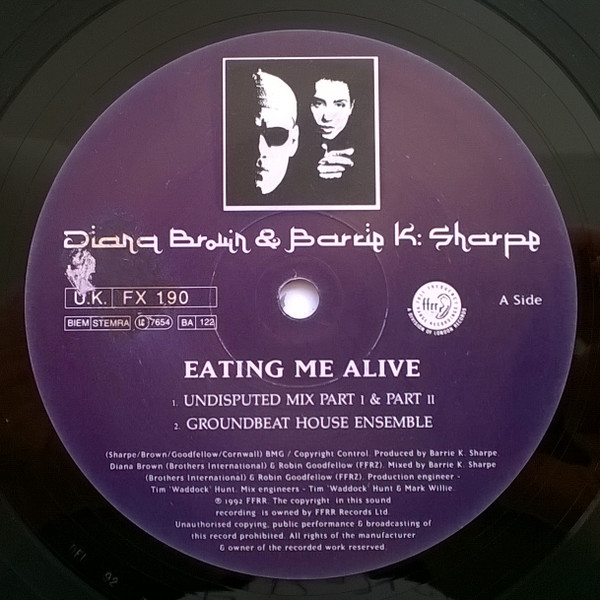 Diana Brown & Barrie K. Sharpe - Eating Me Alive | FFRR (FX 190) - 2 Diana Brown & Barrie K. Sharpe - Eating Me Alive | FFRR (FX 190) - 2