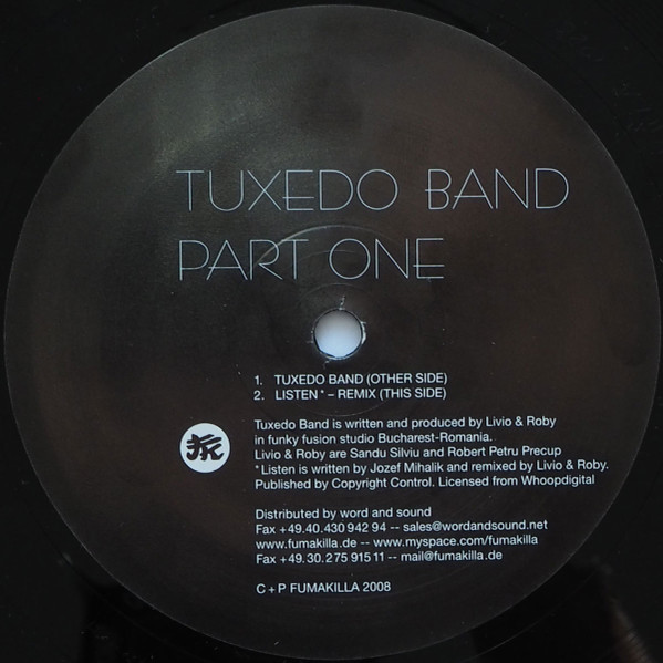 Livio & Roby - Tuxedo Band Part One | Fumakilla (fuma 28) - 2 Livio & Roby - Tuxedo Band Part One | Fumakilla (fuma 28) - 2