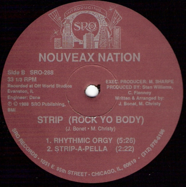 Nouveaux Nation - Strip (Rock Yo Body) | SRO (SRO-288) - 2