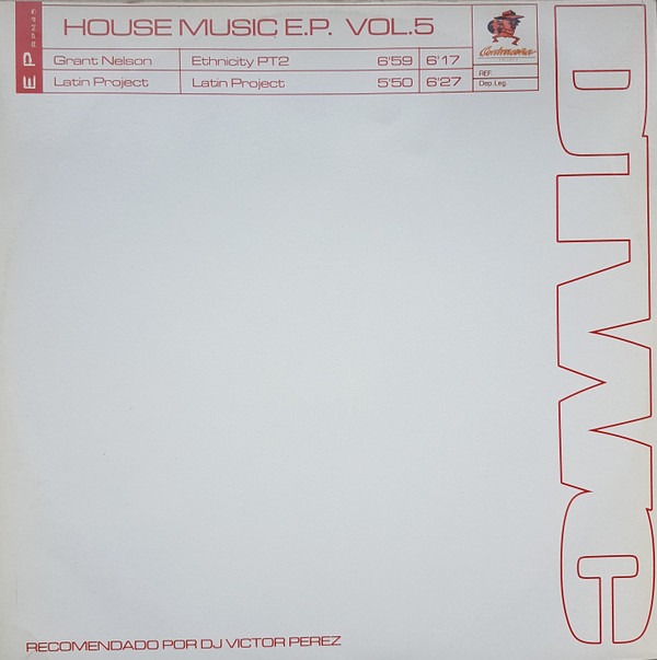 Various - House Music EP Vol. 5 | Contraseña Records (CON-421-EP) - 3 Various - House Music EP Vol. 5 | Contraseña Records (CON-421-EP) - 3