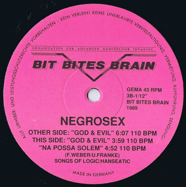 Negrosex - God & Evil | Bit Bites Brain (3B-1/12) - 4 Negrosex - God & Evil | Bit Bites Brain (3B-1/12) - 4