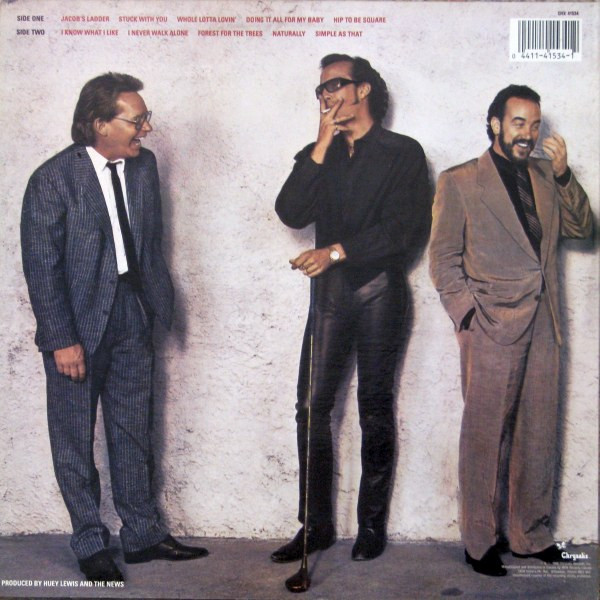 Huey Lewis And The News - Fore! | Chrysalis (CHX 41534) - 2 Huey Lewis And The News - Fore! | Chrysalis (CHX 41534) - 2