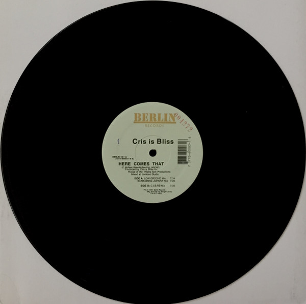 Cris Is Bliss - Here Comes That | Berlin Records (BERLIN 12-1) - 3