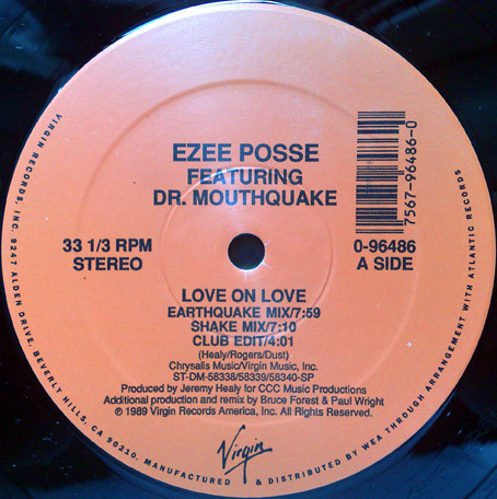 Ezee Posse Featuring Dr. Mouthquake - Love On Love | Virgin (0-96486)