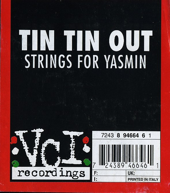Tin Tin Out - Strings For Yasmin | VCI Recordings (7243 8 94664 6 1) - 4