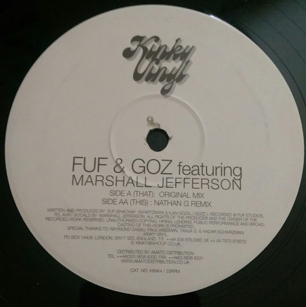 Fuf & Goz - Coffee 2 Go | Kinky Vinyl (KINK4) - main