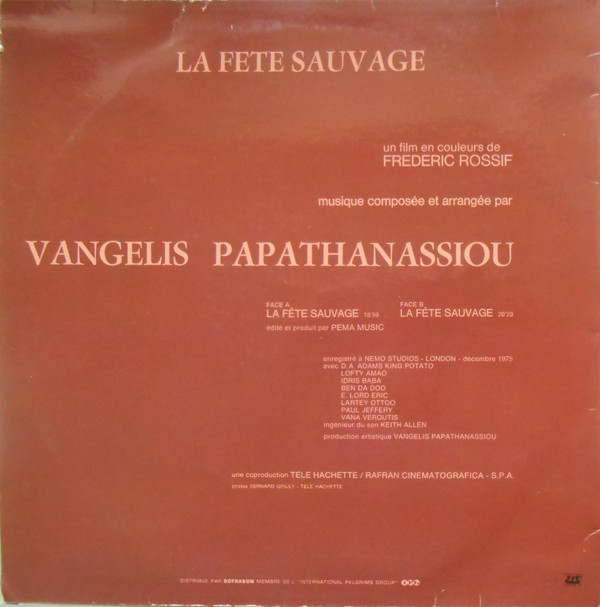 La Fête Sauvage (Bande Originale)