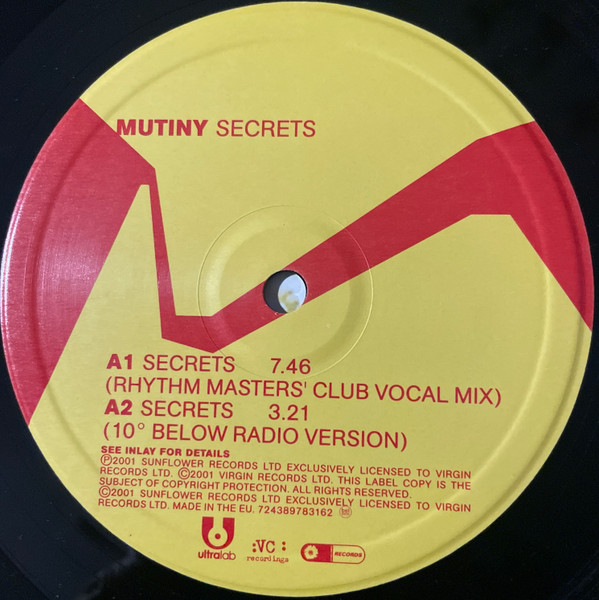 Mutiny - Secrets | Ultralab (7243 8 97831 6 2) - 3 Mutiny - Secrets | Ultralab (7243 8 97831 6 2) - 3