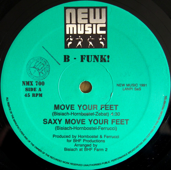 B-Funk! - Move Your Feet | New Music International (NMX 700) - main B-Funk! - Move Your Feet | New Music International (NMX 700) - main