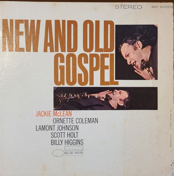 Jackie McLean - New And Old Gospel | Blue Note (BST 84262) - main