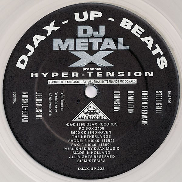 DJ Metal X - Hyper-Tension | Djax-Up-Beats (DJAX-UP-223) - main DJ Metal X - Hyper-Tension | Djax-Up-Beats (DJAX-UP-223) - main