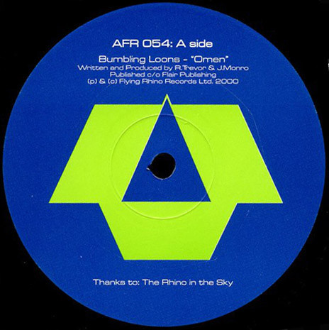 Bumbling Loons - Omen / W-Omen | Flying Rhino Records (AFR 054)
