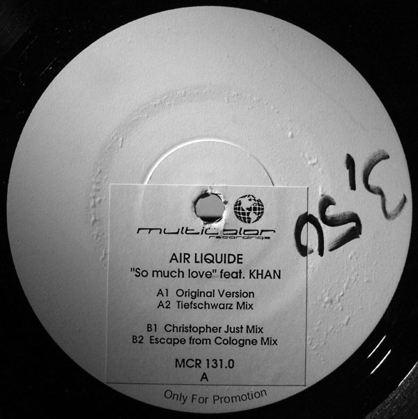 Air Liquide - So Much Love | Multicolor Recordings (MCR 131.0)