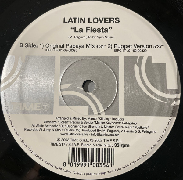 Latin Lovers - La Fiesta | TIME (TIME 317) - 4 Latin Lovers - La Fiesta | TIME (TIME 317) - 4