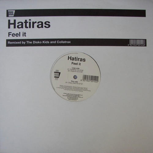 Hatiras - Feel It | Sound Division (SD 0032) - main