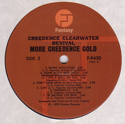 More Creedence Gold