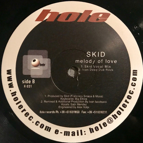 Skid - Melody Of Love | Hole (H 031) - 4 Skid - Melody Of Love | Hole (H 031) - 4