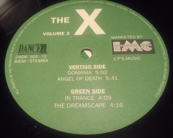 The X - The X - Volume 3 | Dance Device (DADE 922 - 12) - 4 The X - The X - Volume 3 | Dance Device (DADE 922 - 12) - 4