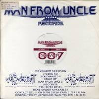 D.J. Waxxy - Make Me Shout / Time Bandit | Man From Uncle Records (M.F.U.007) - 3