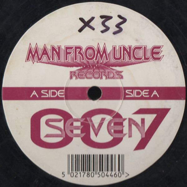 D.J. Waxxy - Make Me Shout / Time Bandit | Man From Uncle Records (M.F.U.007) - 2
