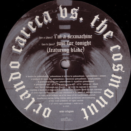 Orlando Careca vs. The Cosmonut - I'm A Sexmachine | New Religion (REG 053)