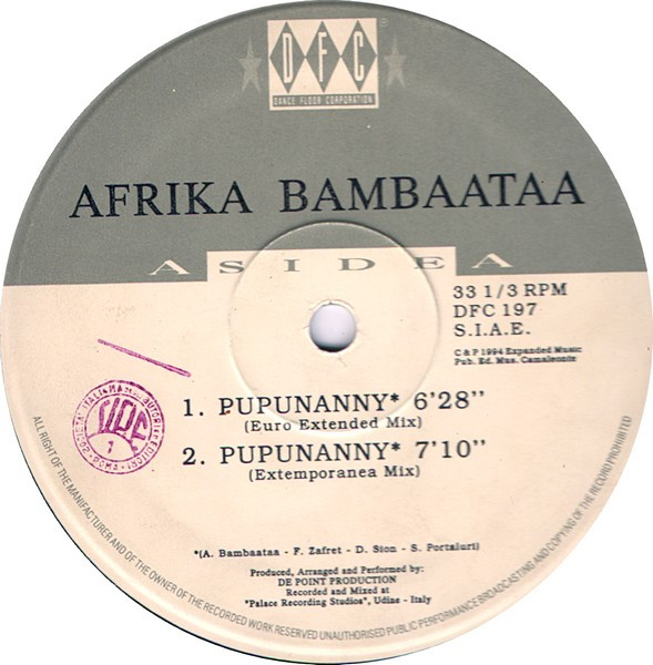 Afrika Bambaataa - Pupunanny | DFC (DFC 197) - 3