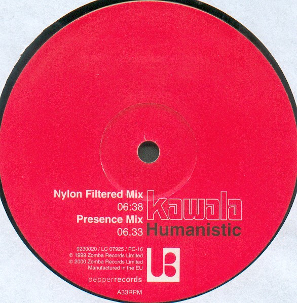 Kawala - Humanistic | Pepper Records (9230020) - 4
