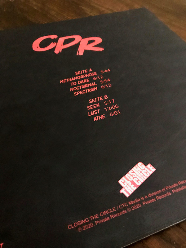 CPR - Cyber Punk Romance (Lymbic Resonance) | Closing The Circle (CTC 369.005) - 4