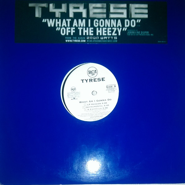 Tyrese - What Am I Gonna Do / Off The Heezy | RCA (RDAB-60476-1)