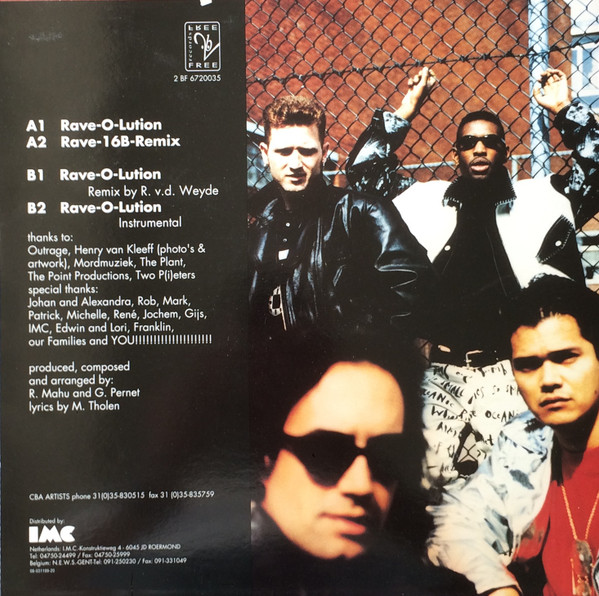 Human Resource - Rave-O-Lution | 2B Free Records (2 BF 6720035) - 2