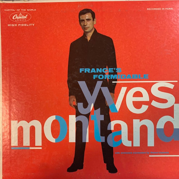 Yves Montand - France's Formidable | Capitol Records (T10160) - main Yves Montand - France's Formidable | Capitol Records (T10160) - main
