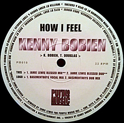 Kenny Bobien - How I Feel | Purple Music (PM010) - main Kenny Bobien - How I Feel | Purple Music (PM010) - main