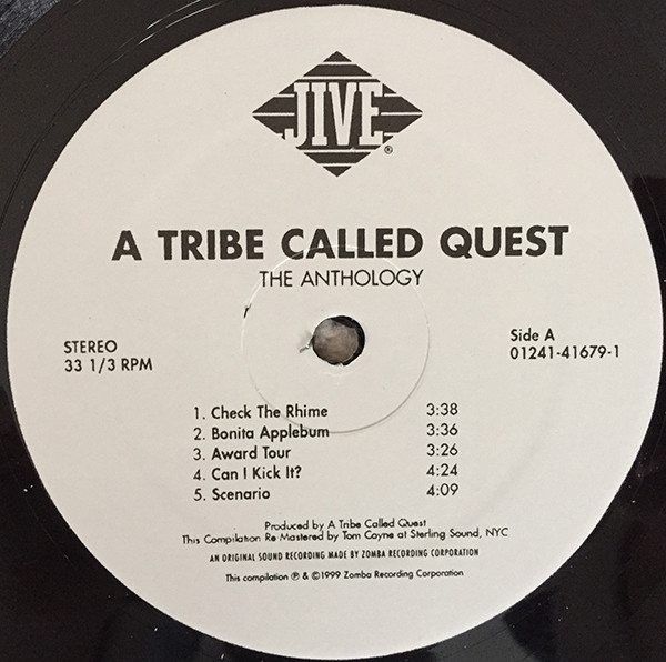 A Tribe Called Quest - The Anthology | Jive (01241-41679-1) - 5 A Tribe Called Quest - The Anthology | Jive (01241-41679-1) - 5