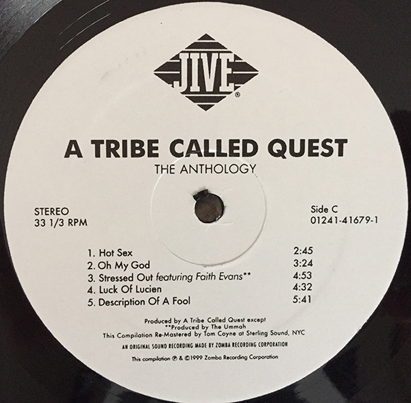 A Tribe Called Quest - The Anthology | Jive (01241-41679-1) - 7 A Tribe Called Quest - The Anthology | Jive (01241-41679-1) - 7