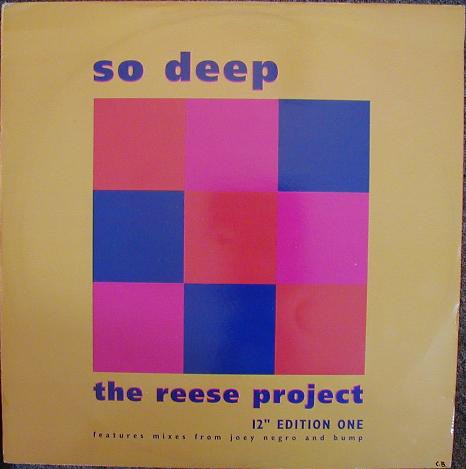 The Reese Project - So Deep (12" Edition One) | Network Records (NWKT68) - main The Reese Project - So Deep (12" Edition One) | Network Records (NWKT68) - main