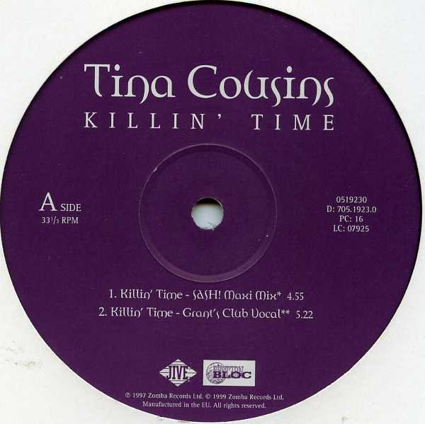 Tina Cousins - Killin' Time | Jive (0519230) - 3