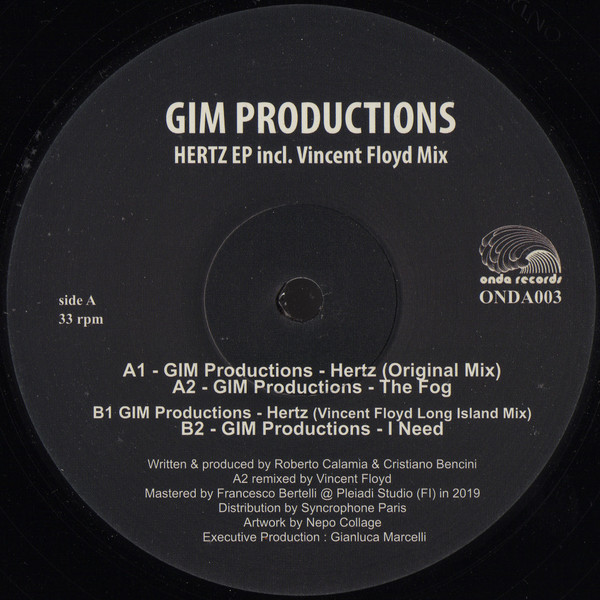 GIM Productions - Hertz EP | Onda Records (ONDA003)