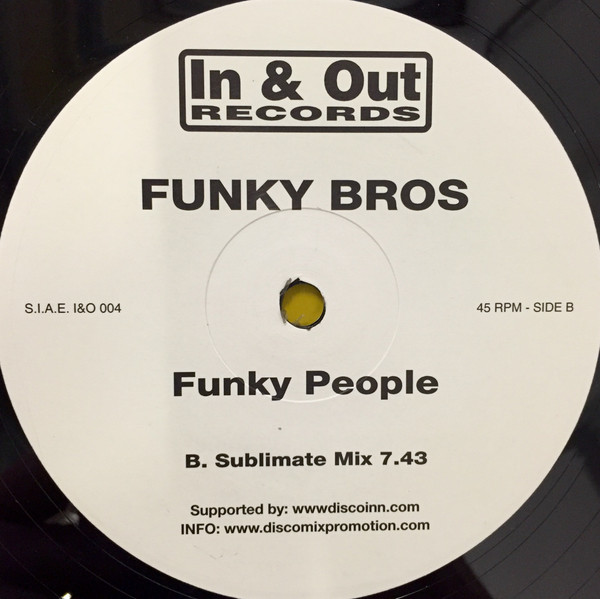 Funky Bros - Funky People | In & Out Records (I&O 004) - 2