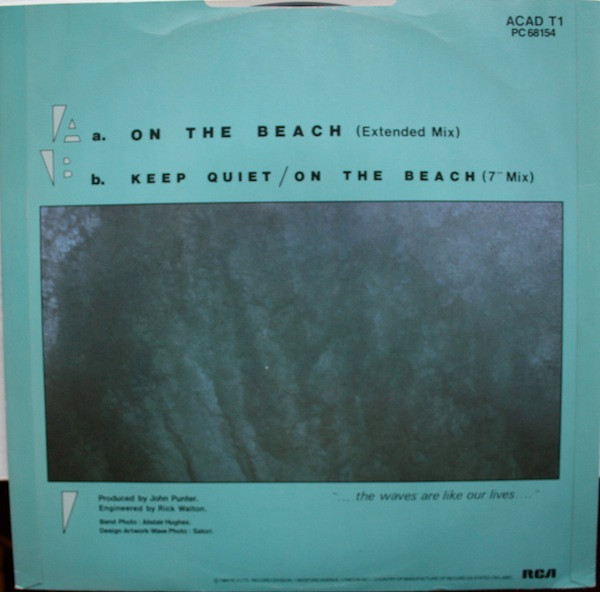 Academy - On The Beach | RCA (ACAD T1) - 5