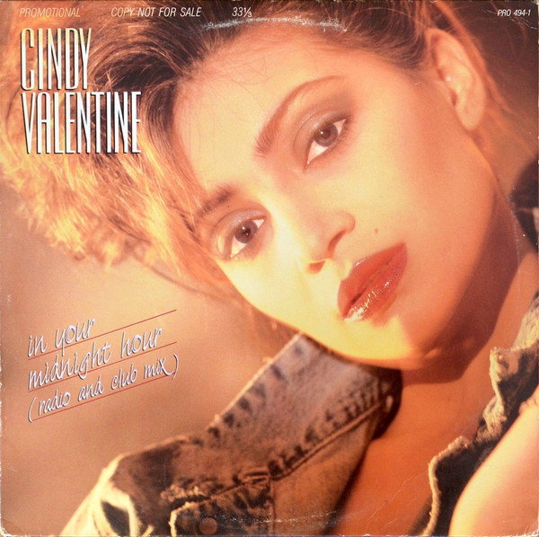 Cindy Valentine - In Your Midnight Hour | Polydor (PRO 494-1) - main Cindy Valentine - In Your Midnight Hour | Polydor (PRO 494-1) - main