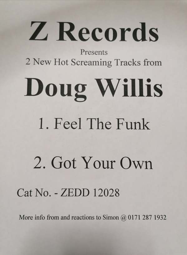 Doug Willis - Armed And Extremely Douglas | Z Records (ZEDD 12028) - 3