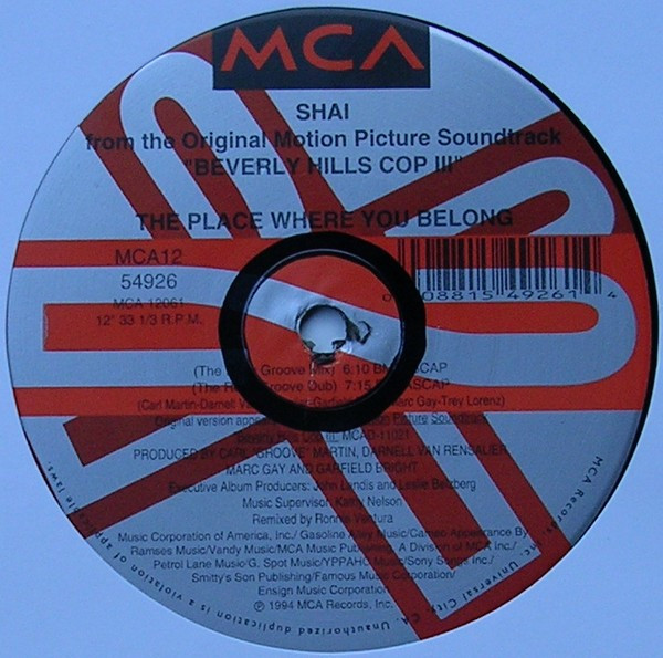 Shai - The Place Where You Belong | MCA Records (MCA12-54926) - 4
